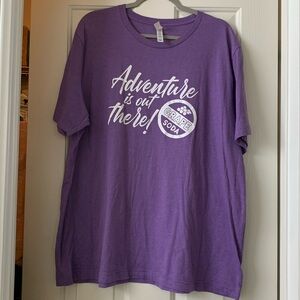 Adventure is out there shirt💜